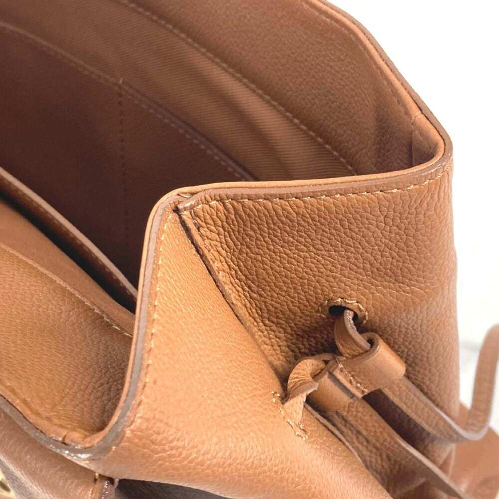 LOUIS VUITTON Authentic Brown Leather Shoulder Bag - Picture 15 of 16